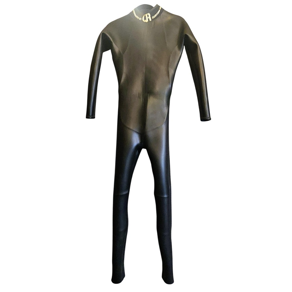 Quintana Roo Wetsuit Mens M-Short Black Excellent Triathlon Full Body Neoprene